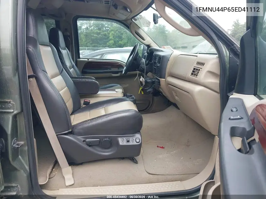 2005 Ford Excursion Eddie Bauer VIN: 1FMNU44P65ED41112 Lot: 45434482