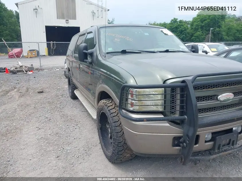 2005 Ford Excursion Eddie Bauer VIN: 1FMNU44P65ED41112 Lot: 45434482