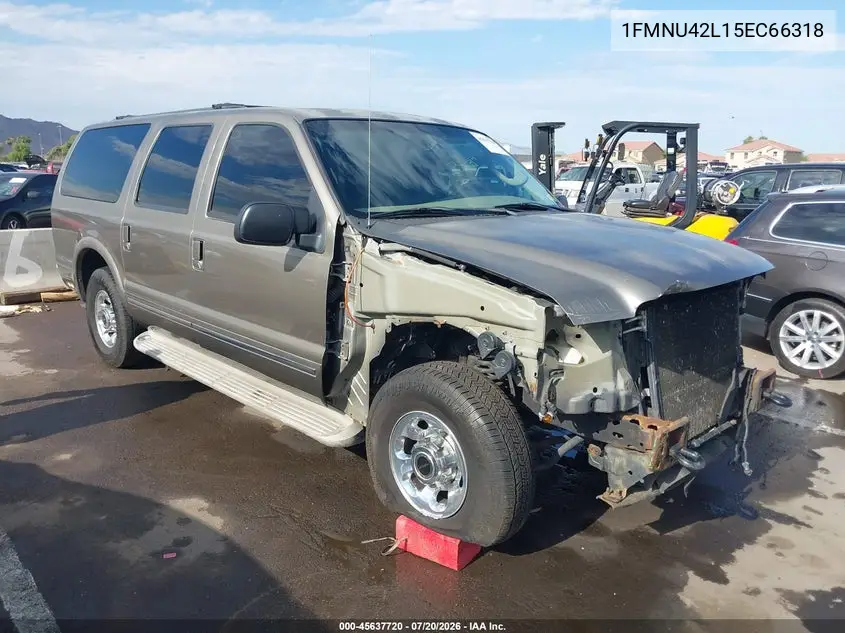 2005 Ford Excursion Limited VIN: 1FMNU42L15EC66318 Lot: 45637720