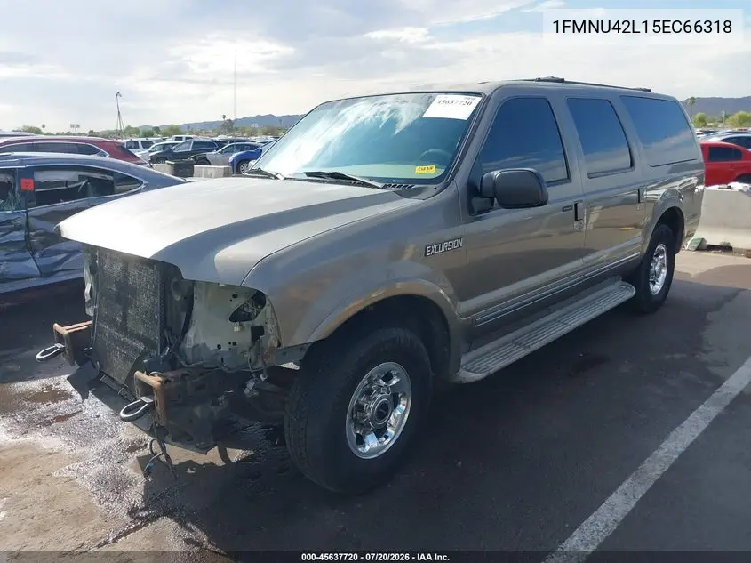 2005 Ford Excursion Limited VIN: 1FMNU42L15EC66318 Lot: 45637720
