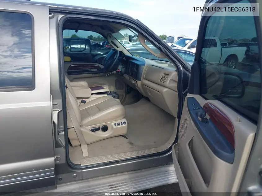 2005 Ford Excursion Limited VIN: 1FMNU42L15EC66318 Lot: 45637720
