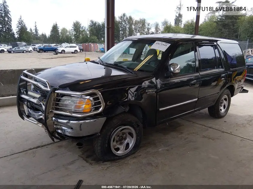 1997 Ford Expedition Eddie Bauer/Xlt VIN: 1FMFU18L6VLB81884 Lot: 45671941