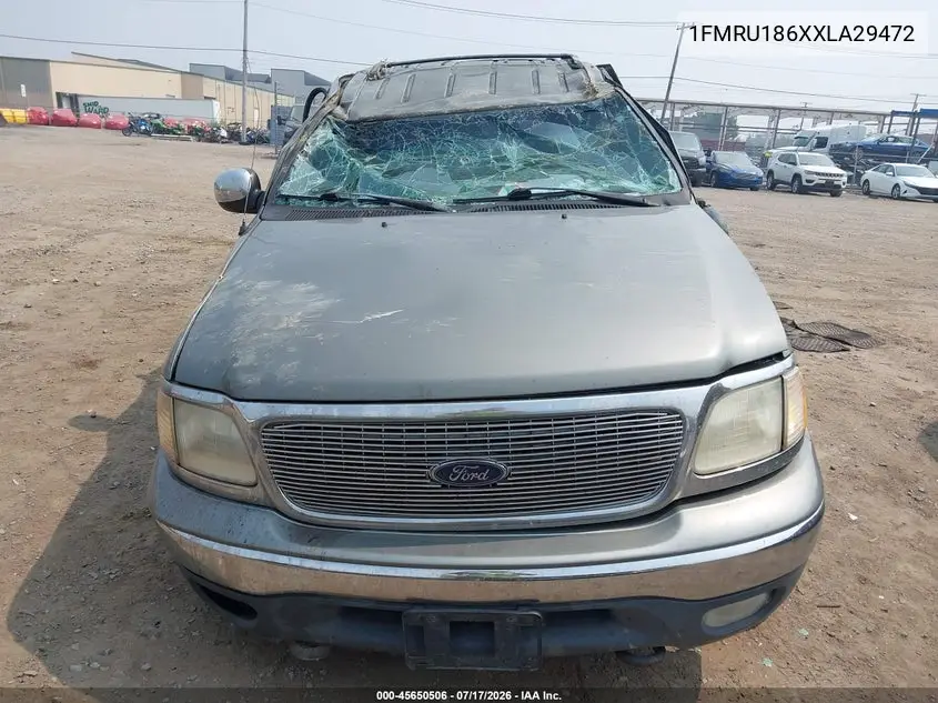 1999 Ford Expedition Xlt VIN: 1FMRU186XXLA29472 Lot: 45650506