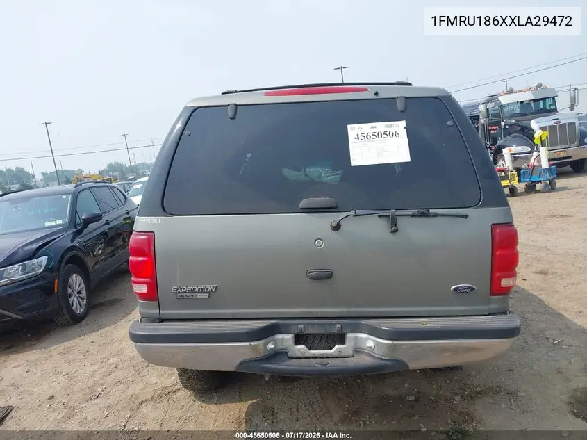 1999 Ford Expedition Xlt VIN: 1FMRU186XXLA29472 Lot: 45650506