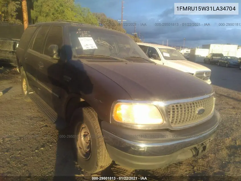 1FMRU15W31LA34704 2001 Ford Expedition Xlt