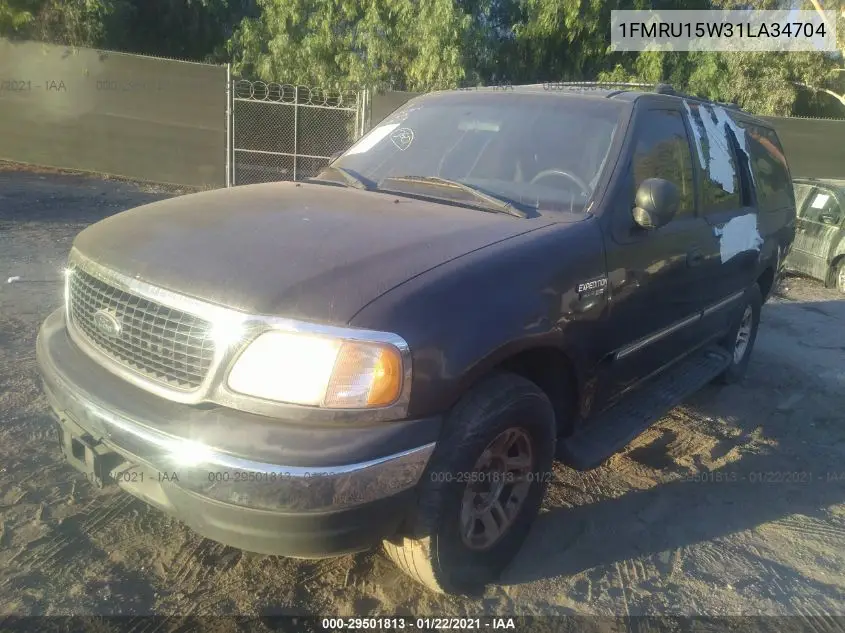 1FMRU15W31LA34704 2001 Ford Expedition Xlt