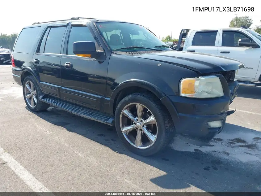 1FMPU17LX3LB71698 2003 Ford Expedition Eddie Bauer