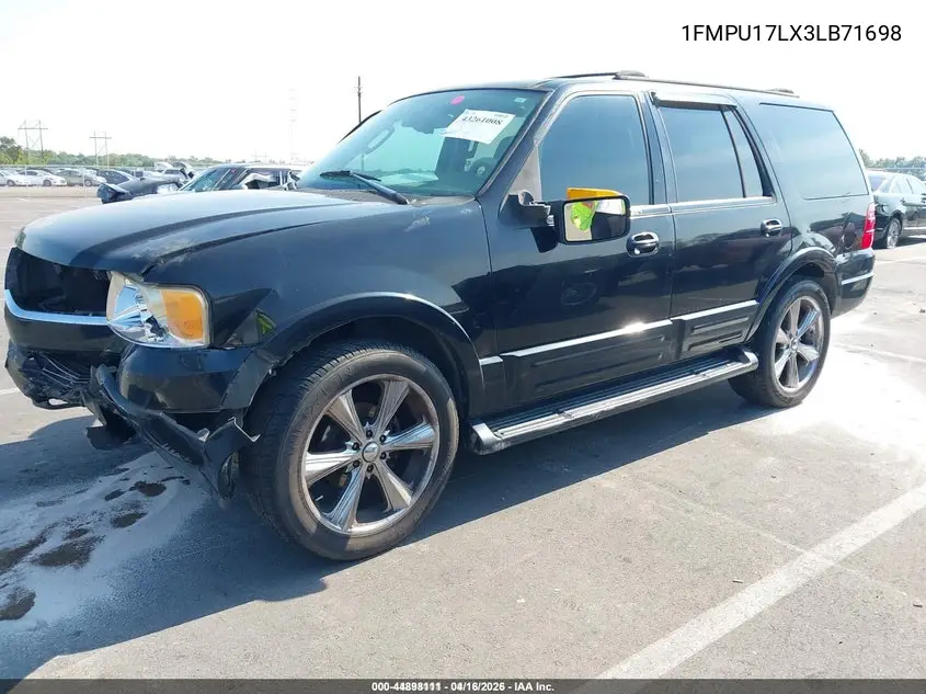 1FMPU17LX3LB71698 2003 Ford Expedition Eddie Bauer