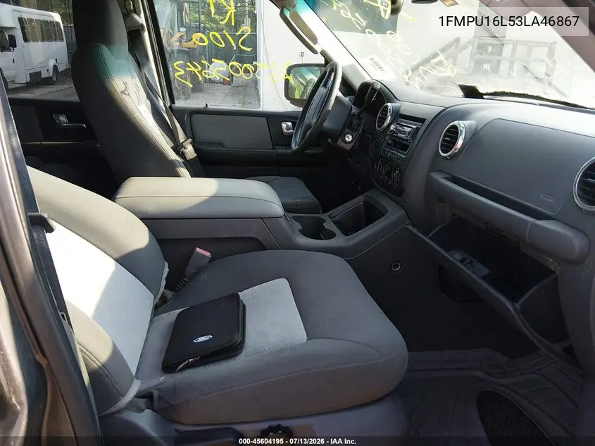 2003 Ford Expedition Xlt VIN: 1FMPU16L53LA46867 Lot: 45604195