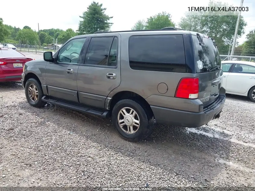 2004 Ford Expedition Nbx/Xlt VIN: 1FMPU16LX4LA37003 Lot: 44974992