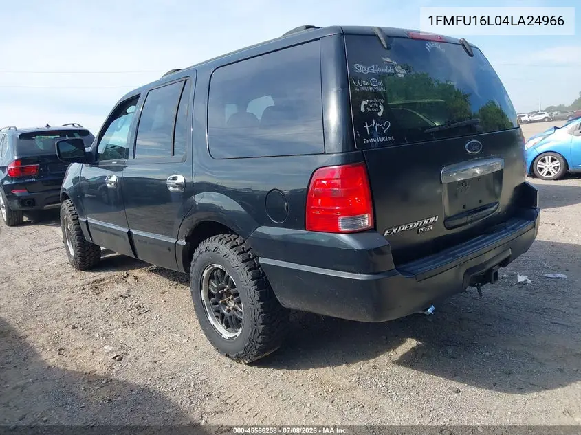 2004 Ford Expedition Nbx/Xlt VIN: 1FMFU16L04LA24966 Lot: 45566258