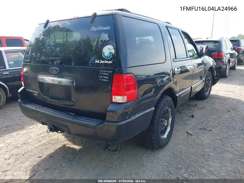 2004 Ford Expedition Nbx/Xlt VIN: 1FMFU16L04LA24966 Lot: 45566258