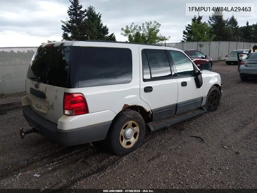 2004 Ford Expedition Xls VIN: 1FMPU14W84LA29463 Lot: 45611605