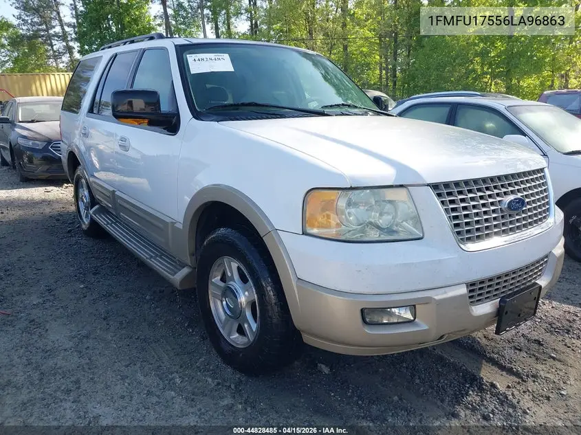 2006 Ford Expedition Eddie Bauer/King Ranch VIN: 1FMFU17556LA96863 Lot: 44828485