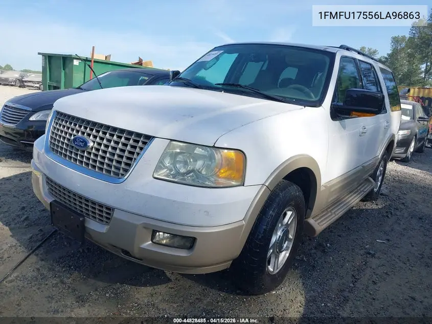 2006 Ford Expedition Eddie Bauer/King Ranch VIN: 1FMFU17556LA96863 Lot: 44828485