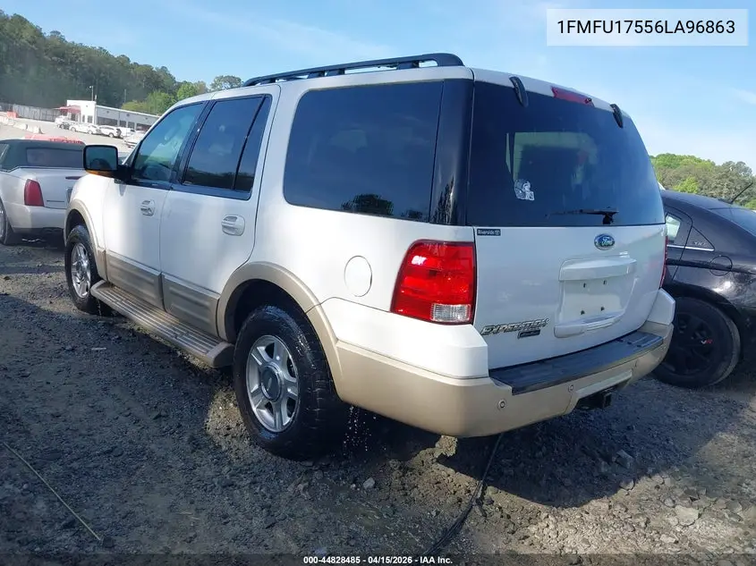 2006 Ford Expedition Eddie Bauer/King Ranch VIN: 1FMFU17556LA96863 Lot: 44828485