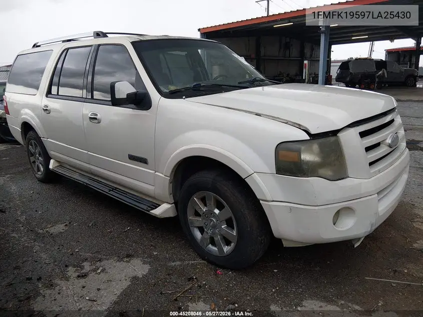 2007 Ford Expedition El Limited VIN: 1FMFK19597LA25430 Lot: 45208046