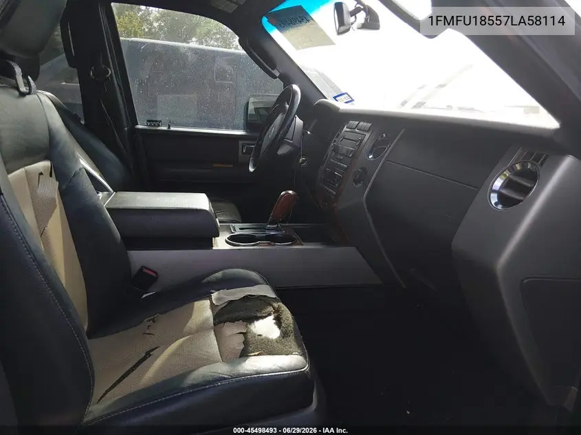 2007 Ford Expedition Eddie Bauer VIN: 1FMFU18557LA58114 Lot: 45498493