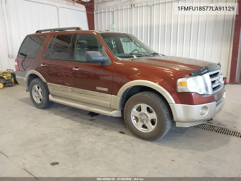 2007 Ford Expedition Eddie Bauer VIN: 1FMFU18577LA91129 Lot: 45586125