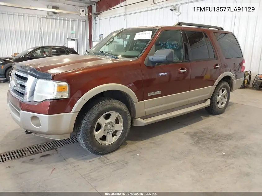 2007 Ford Expedition Eddie Bauer VIN: 1FMFU18577LA91129 Lot: 45586125