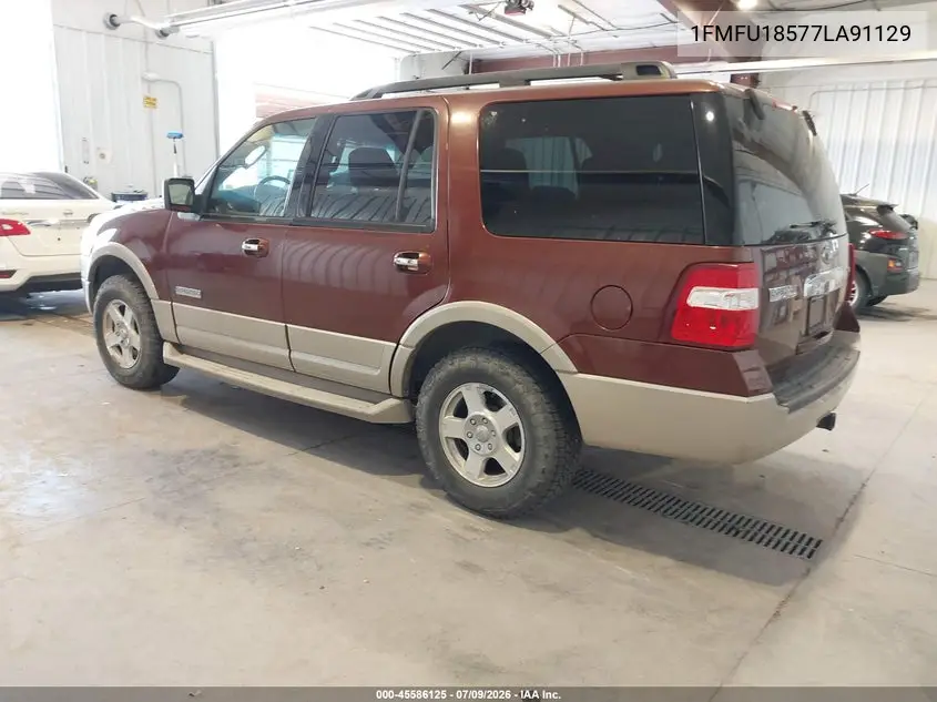 2007 Ford Expedition Eddie Bauer VIN: 1FMFU18577LA91129 Lot: 45586125