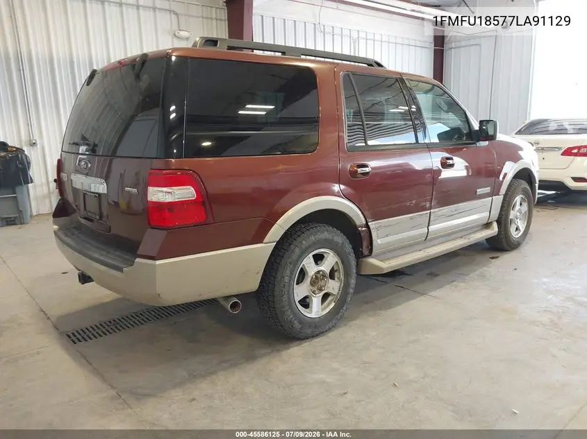2007 Ford Expedition Eddie Bauer VIN: 1FMFU18577LA91129 Lot: 45586125