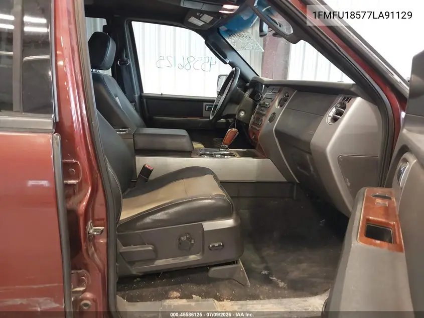 2007 Ford Expedition Eddie Bauer VIN: 1FMFU18577LA91129 Lot: 45586125