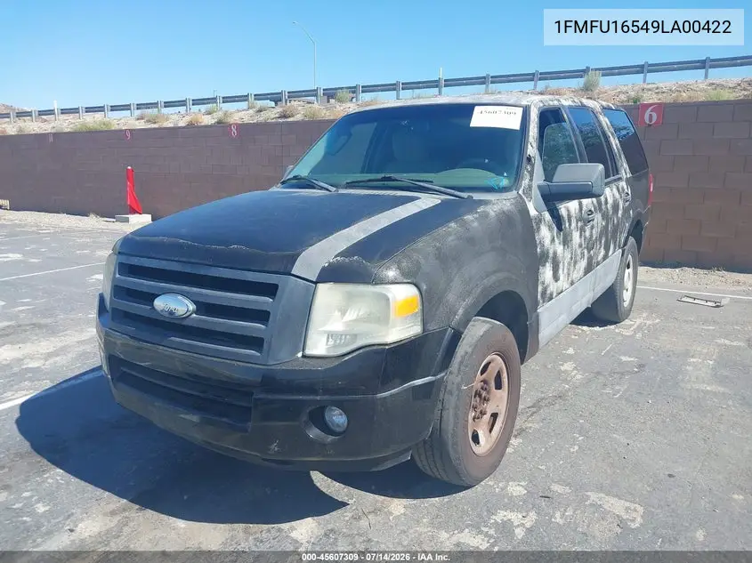 2009 Ford Expedition Xlt VIN: 1FMFU16549LA00422 Lot: 45607309