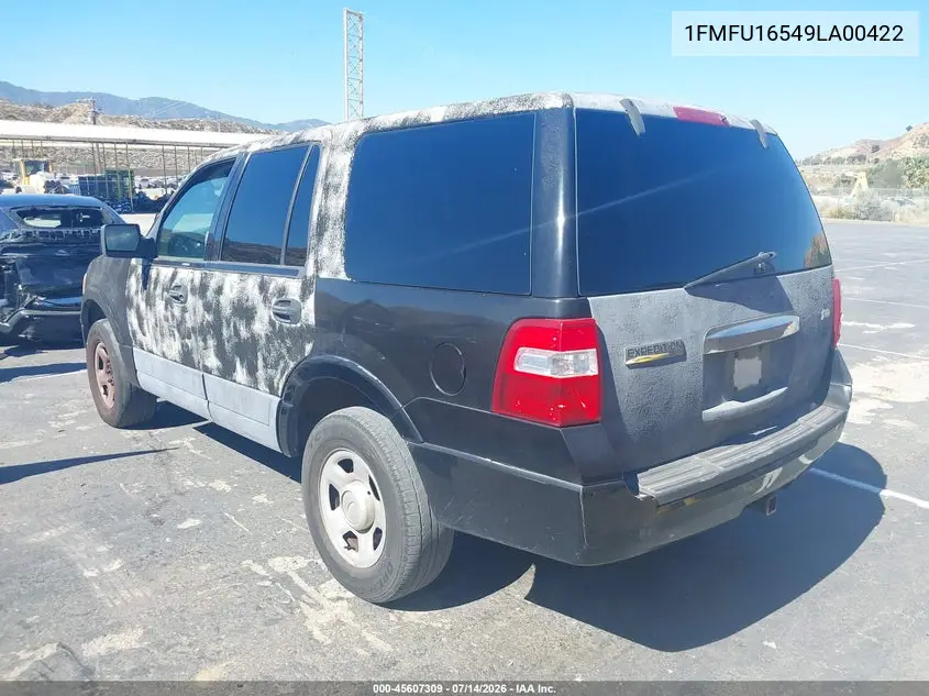 2009 Ford Expedition Xlt VIN: 1FMFU16549LA00422 Lot: 45607309