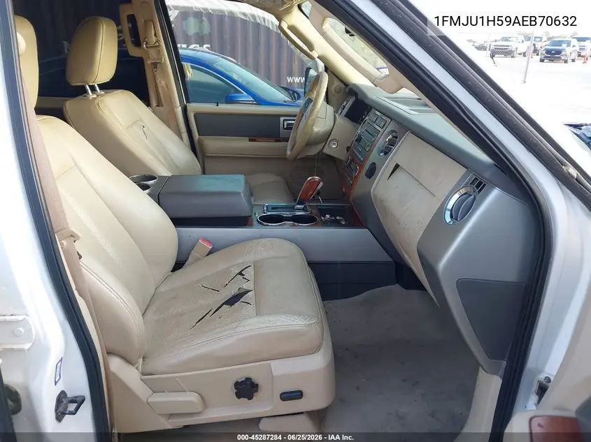 2010 Ford Expedition Eddie Bauer VIN: 1FMJU1H59AEB70632 Lot: 45287284