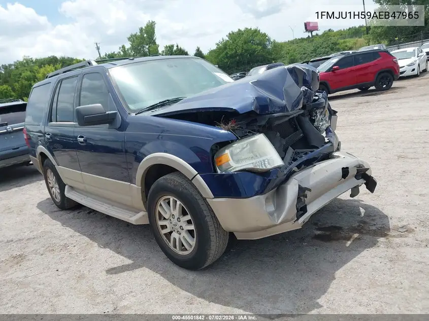 2010 Ford Expedition Eddie Bauer/King Ranch VIN: 1FMJU1H59AEB47965 Lot: 45501842