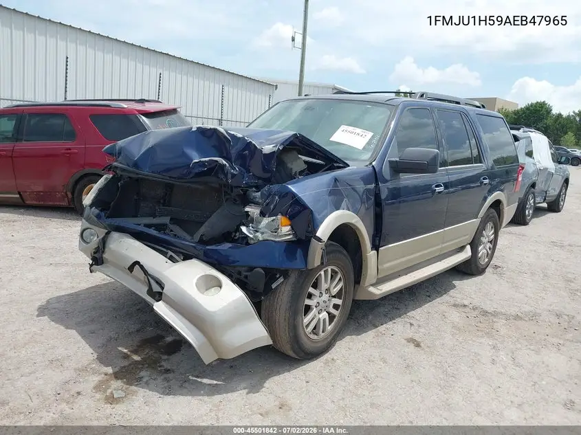 2010 Ford Expedition Eddie Bauer/King Ranch VIN: 1FMJU1H59AEB47965 Lot: 45501842