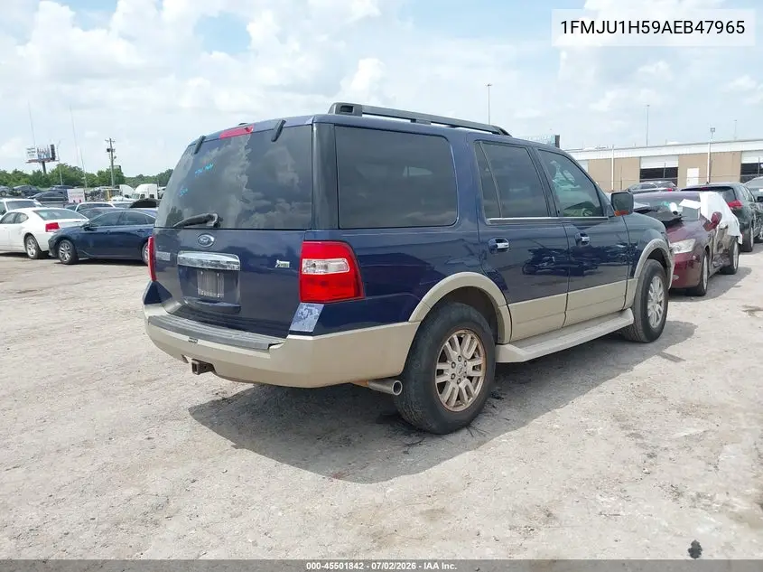 2010 Ford Expedition Eddie Bauer/King Ranch VIN: 1FMJU1H59AEB47965 Lot: 45501842
