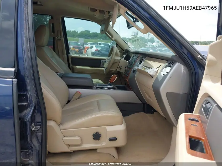 2010 Ford Expedition Eddie Bauer/King Ranch VIN: 1FMJU1H59AEB47965 Lot: 45501842