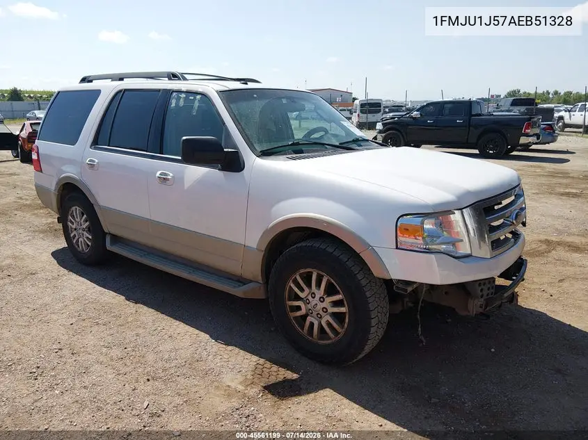 2010 Ford Expedition Eddie Bauer/King Ranch VIN: 1FMJU1J57AEB51328 Lot: 45561199