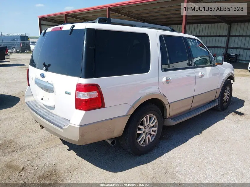 2010 Ford Expedition Eddie Bauer/King Ranch VIN: 1FMJU1J57AEB51328 Lot: 45561199