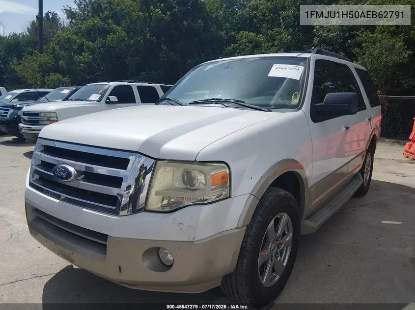 2010 Ford Expedition Eddie Bauer/King Ranch VIN: 1FMJU1H50AEB62791 Lot: 45647279
