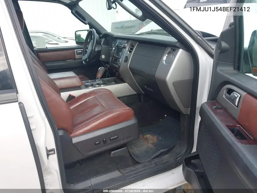 2011 Ford Expedition King Ranch VIN: 1FMJU1J54BEF21412 Lot: 45650458