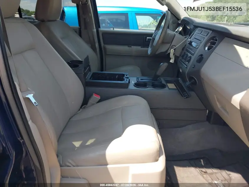 2011 Ford Expedition Xlt VIN: 1FMJU1J53BEF15536 Lot: 45662247