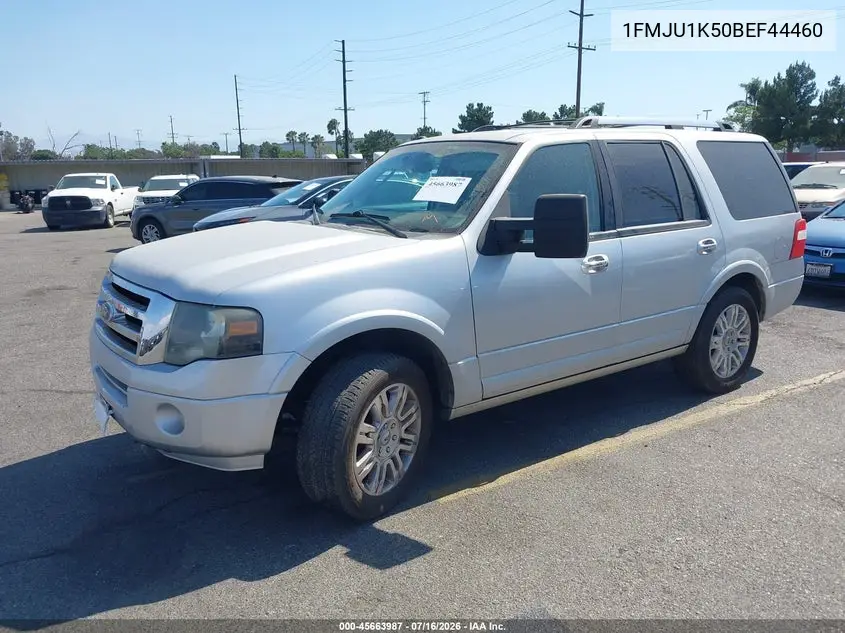 2011 Ford Expedition Limited VIN: 1FMJU1K50BEF44460 Lot: 45663987