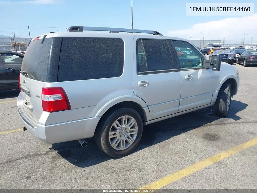2011 Ford Expedition Limited VIN: 1FMJU1K50BEF44460 Lot: 45663987