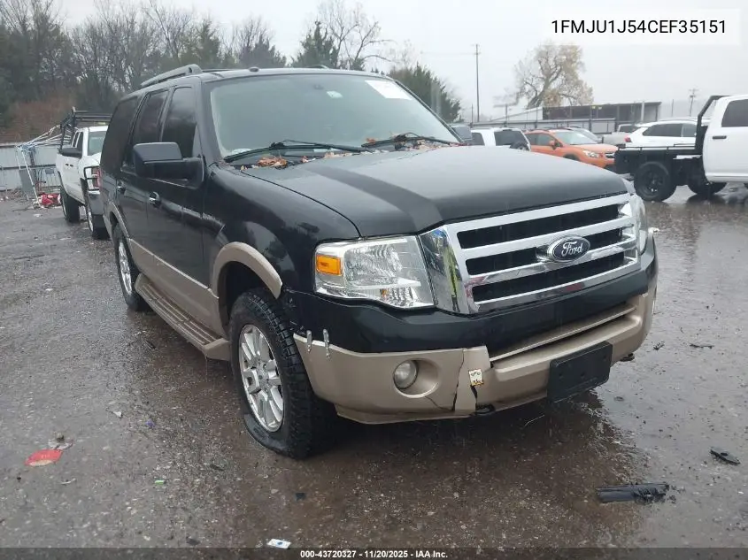1FMJU1J54CEF35151 2012 Ford Expedition Xlt