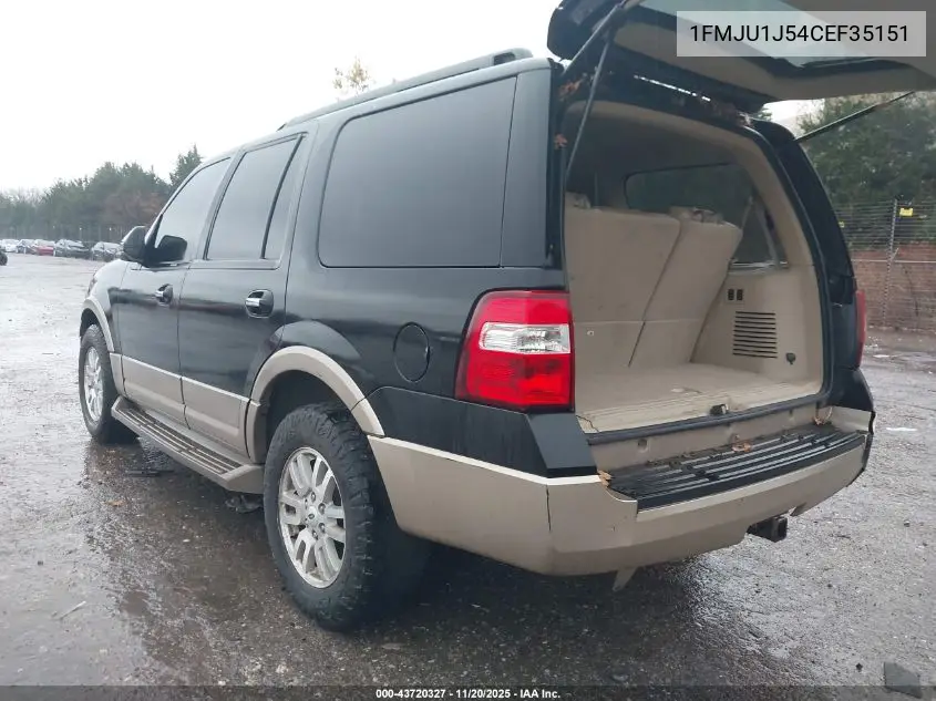 1FMJU1J54CEF35151 2012 Ford Expedition Xlt