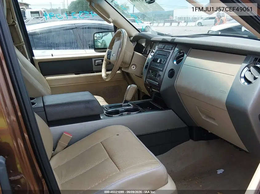 2012 Ford Expedition Xlt VIN: 1FMJU1J57CEF49061 Lot: 45321099