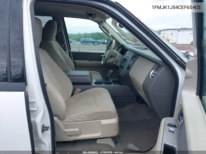 2012 Ford Expedition El Xlt VIN: 1FMJK1J54CEF65403 Lot: 45595021