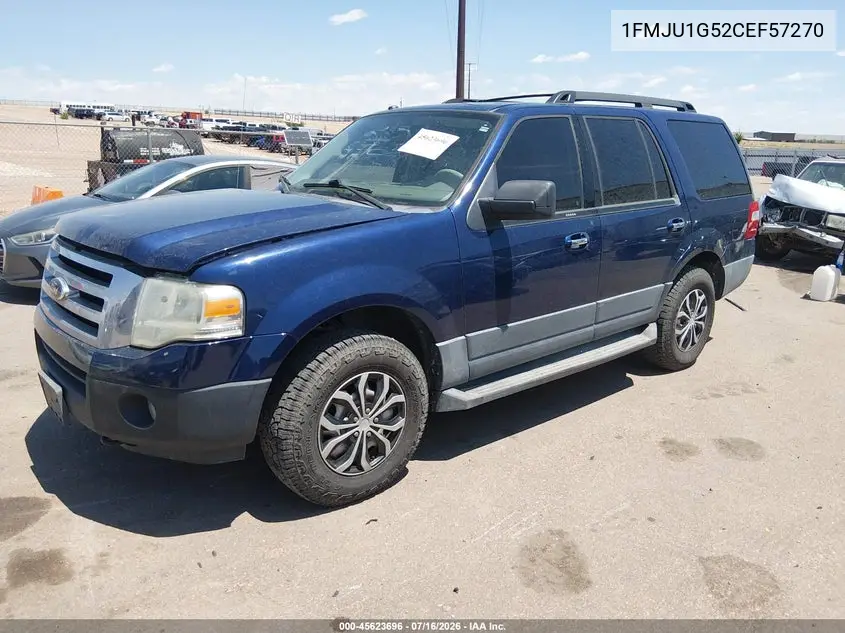 2012 Ford Expedition Xl VIN: 1FMJU1G52CEF57270 Lot: 45623696