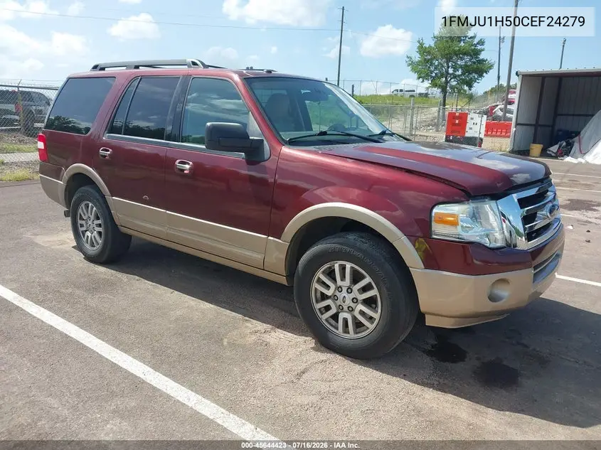 2012 Ford Expedition Xlt/King Ranch VIN: 1FMJU1H50CEF24279 Lot: 45644423
