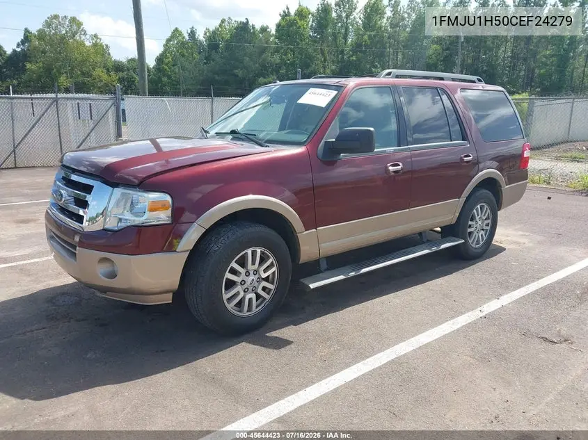 2012 Ford Expedition Xlt/King Ranch VIN: 1FMJU1H50CEF24279 Lot: 45644423