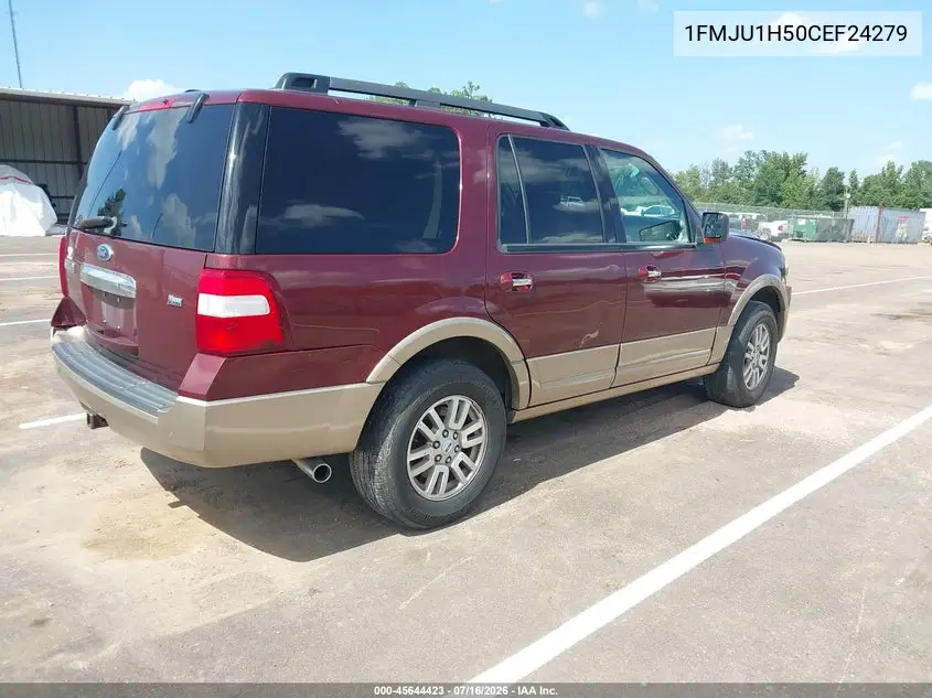 2012 Ford Expedition Xlt/King Ranch VIN: 1FMJU1H50CEF24279 Lot: 45644423