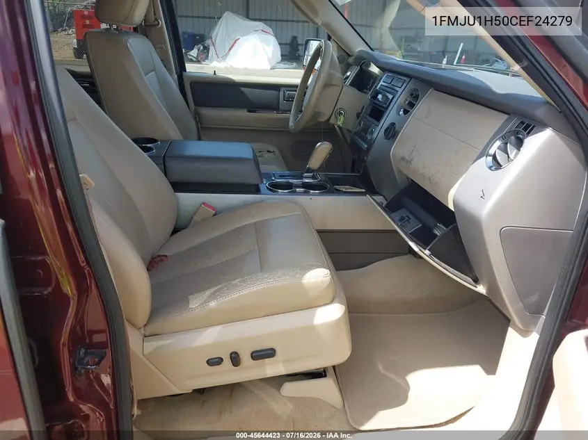 2012 Ford Expedition Xlt/King Ranch VIN: 1FMJU1H50CEF24279 Lot: 45644423